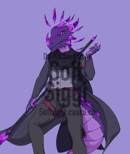 Celshade Commission -Amethyst Dragonborn